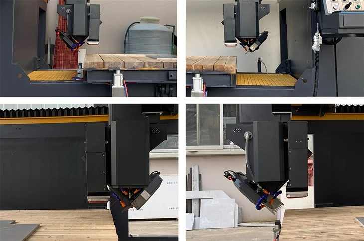 4 Axis CNC Bridge Cutting Machine