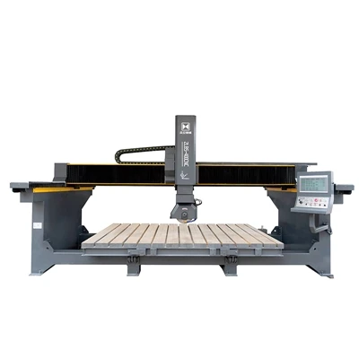 What are the characteristics of a marble cutting machine?