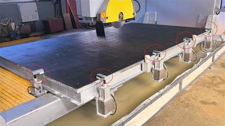 5 Axis CNC Bridge Saw