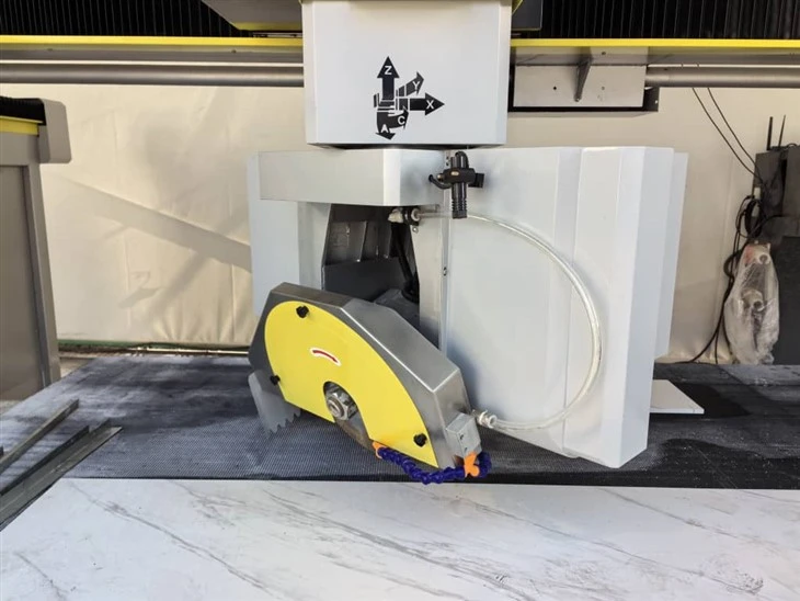 5 Axis CNC Bridge Saw