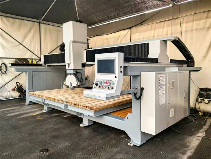 4 Axis PLC Control Bridge Saw suppliers