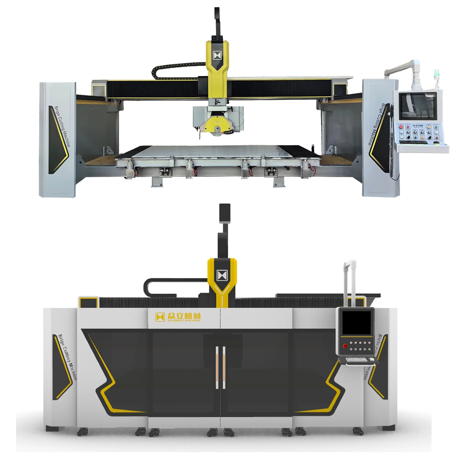 51 Axis CNC Bridge Saw 51 Axis CNC Bridge Saw