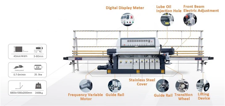 Stone Chamfer Edge Polisher Machine